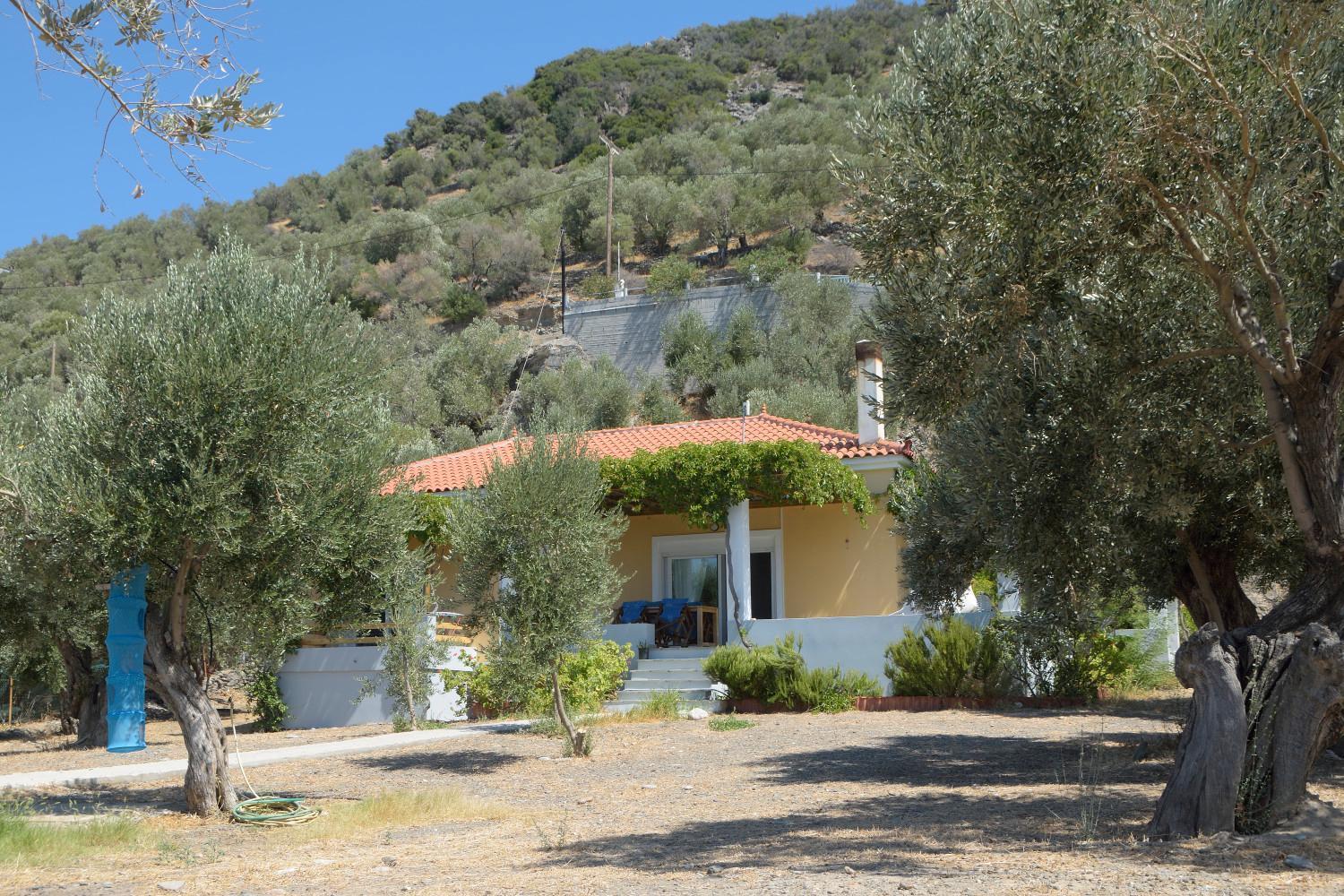 Melinda Holiday House Plomari Exteriér fotografie