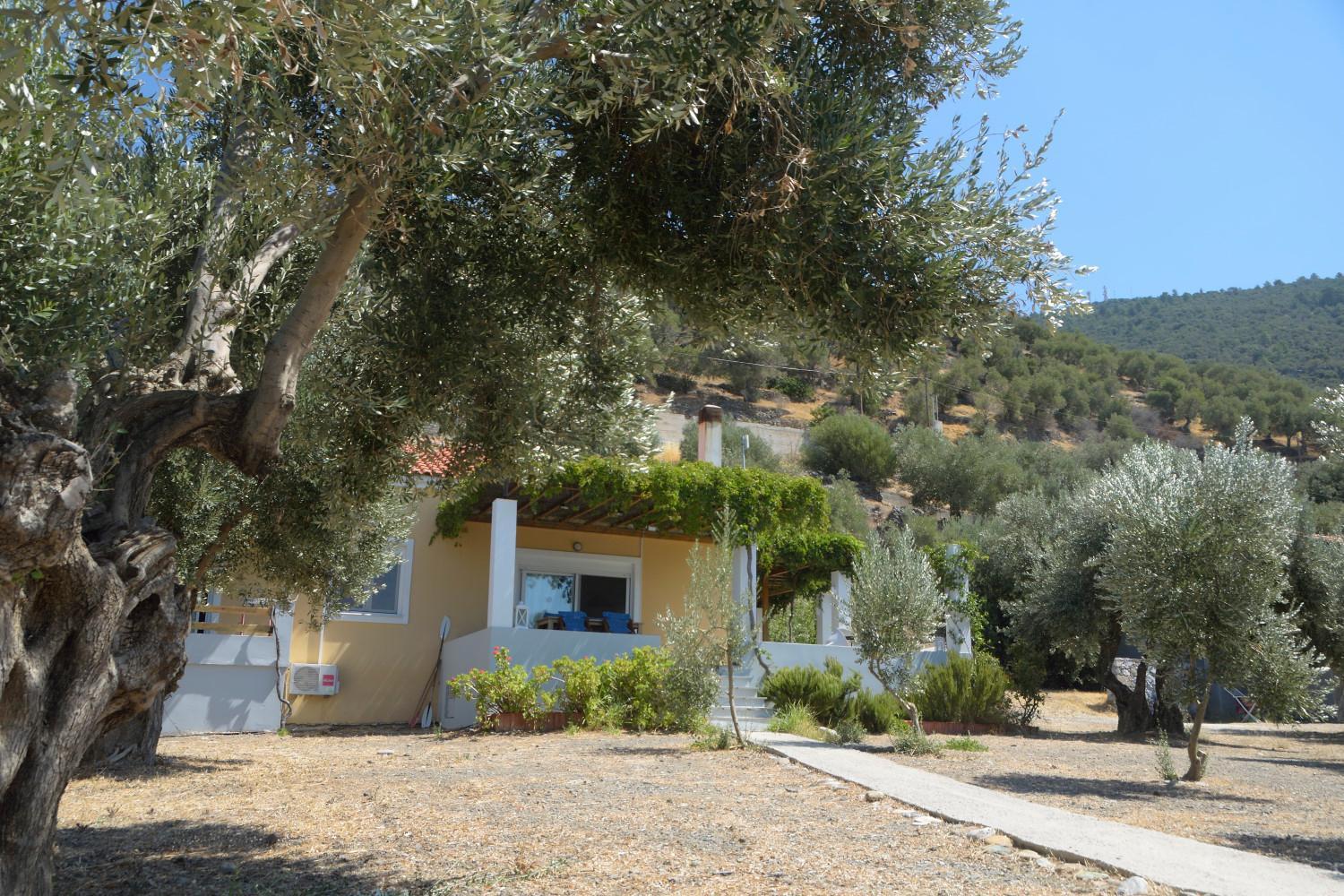 Melinda Holiday House Plomari Exteriér fotografie